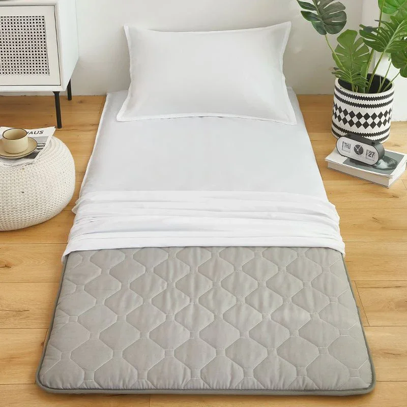 WASART 360° fully enclosed with zipper cotton mattress protector cover single double bed white sheet protection pad king size