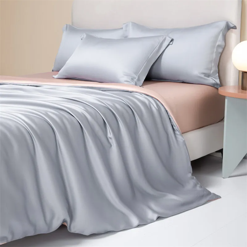 Luxury Bedding 100% Bamboo Duvet Cover 1PC Soild Colors Single Queen King Bed Cover Quilt Cover Soft Comfort Cool Summer Cooling