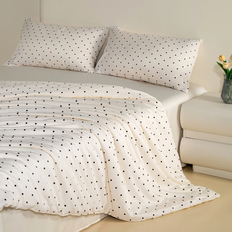 Minimalist Washed Silk Duvet Cover Set with Bed Sheet Pillowcase Silky Satin Bedding Set Luxury Twin Full Queen King Bed Sets