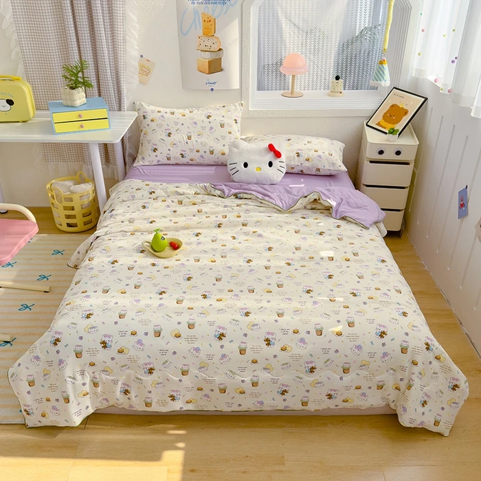 Summer Soy Fiber Thin Quilt Comforter Soft Air Conditioning Quilt/Duvet/Blanket Bed Duvets 150x200 200x230 Machine Washable